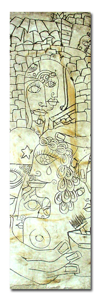 Nicola Bucci:canvas, graffiti, engraves, water colours, drawings, graphic...