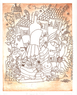 Nicola Bucci- Bucnic-:watercolours, graffiti, acquerelli,disegni, canvas, watercolours,engraves...