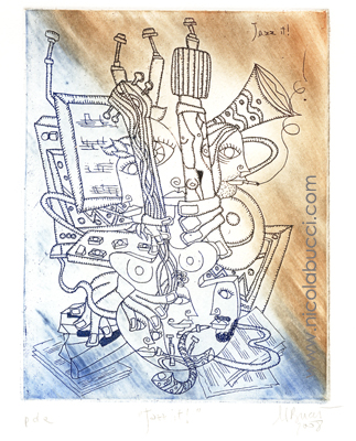 Nicola Bucci- Bucnic-:watercolours, graffiti, acquerelli,disegni, canvas, watercolours,engraves...