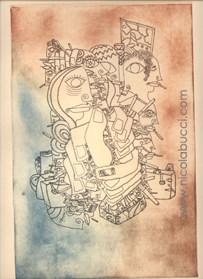 Nicola Bucci- Bucnic-:watercolours, graffiti, acquerelli,disegni, canvas, watercolours,engraves...