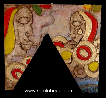 Nicola Bucci- Bucnic-:tele, graffiti, acquerelli,disegni, canvas, watercolours,engraves...