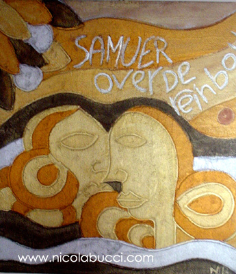 Nicola Bucci- Bucnic-:tele, graffiti, acquerelli,disegni, canvas, watercolours,engraves...
