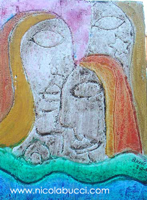 Nicola Bucci- Bucnic-:tele, graffiti, acquerelli,disegni, canvas, watercolours,engraves...