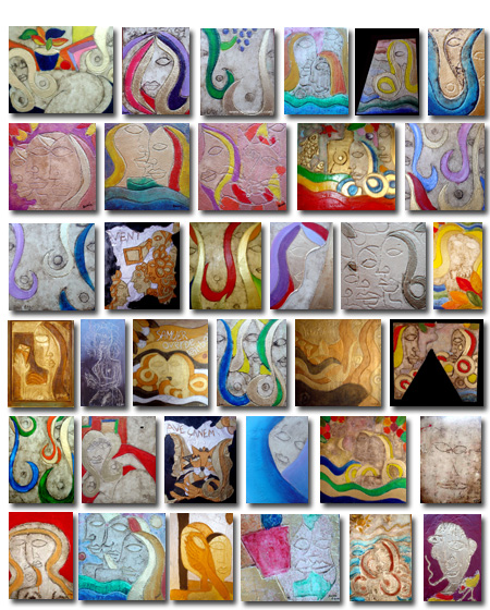 Nicola Bucci:canvas, graffiti, engraves, water colours, drawings, graphic...