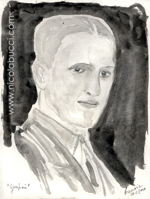 Nicola Bucci -Bucnic-: jazz water colours - acquerelli jazz. Armstrong, Billie Holiday, Monk, Miles Davis, Chet Baker, John Coltrane, Charlie parker, Clifford Brown, Dizzie Gillespie, Ella Fitzgerald...