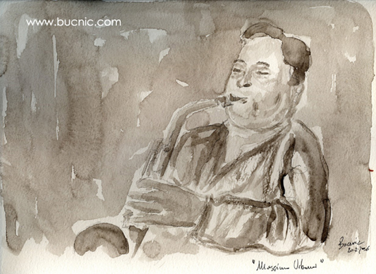 Nicola Bucci -Bucnic-: jazz water colours - acquerelli jazz. Armstrong, Billie Holiday, Monk, Miles Davis, Chet Baker, John Coltrane, Charlie parker, Clifford Brown, Dizzie Gillespie, Ella Fitzgerald...