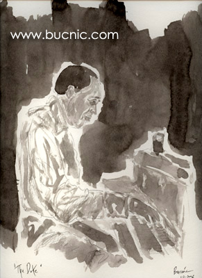 Nicola Bucci -Bucnic-: jazz water colours - acquerelli jazz. Armstrong, Billie Holiday, Monk, Miles Davis, Chet Baker, John Coltrane, Charlie parker, Clifford Brown, Dizzie Gillespie, Ella Fitzgerald...