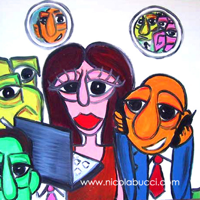 Nicola Bucci:tele, graffiti, acquerelli,disegni, acqua forte, puntasecca...></td>
    <td width=