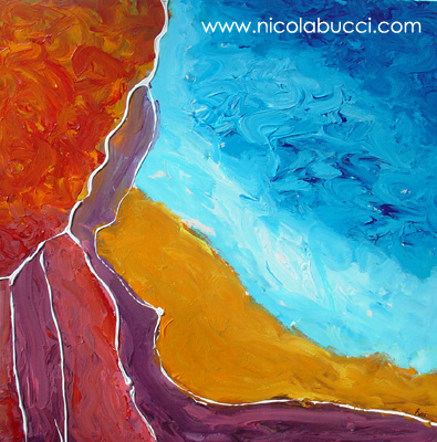Nicola Bucci:tele, graffiti, acquerelli,disegni, acqua forte, puntasecca...></td>
    <td width=