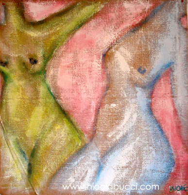 Nicola Bucci:tele, graffiti, acquerelli,disegni, acqua forte, puntasecca...></td>
    <td width=