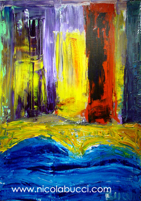 Nicola Bucci:tele, graffiti, acquerelli,disegni, acqua forte, puntasecca...></td>
    <td width=