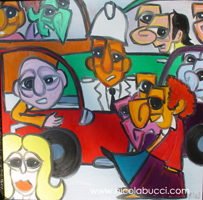 Nicola Bucci:tele, graffiti, acquerelli,disegni, acqua forte, puntasecca...></td>
    <td width=