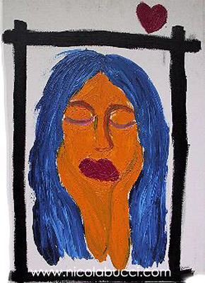 Nicola Bucci:tele, graffiti, acquerelli,disegni, acqua forte, puntasecca...></td>
    <td width=